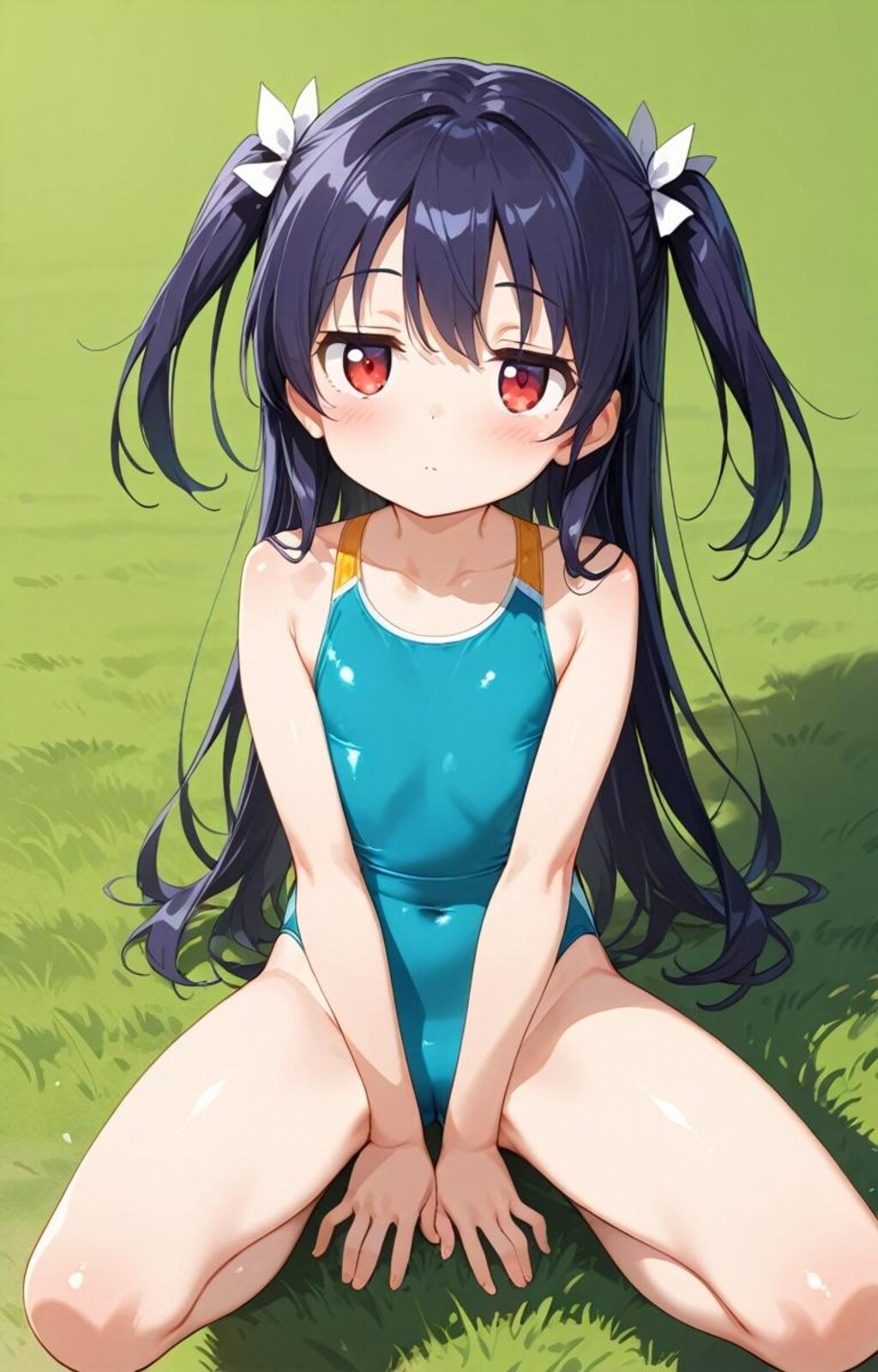 競泳水着「蒼依はぐろ」