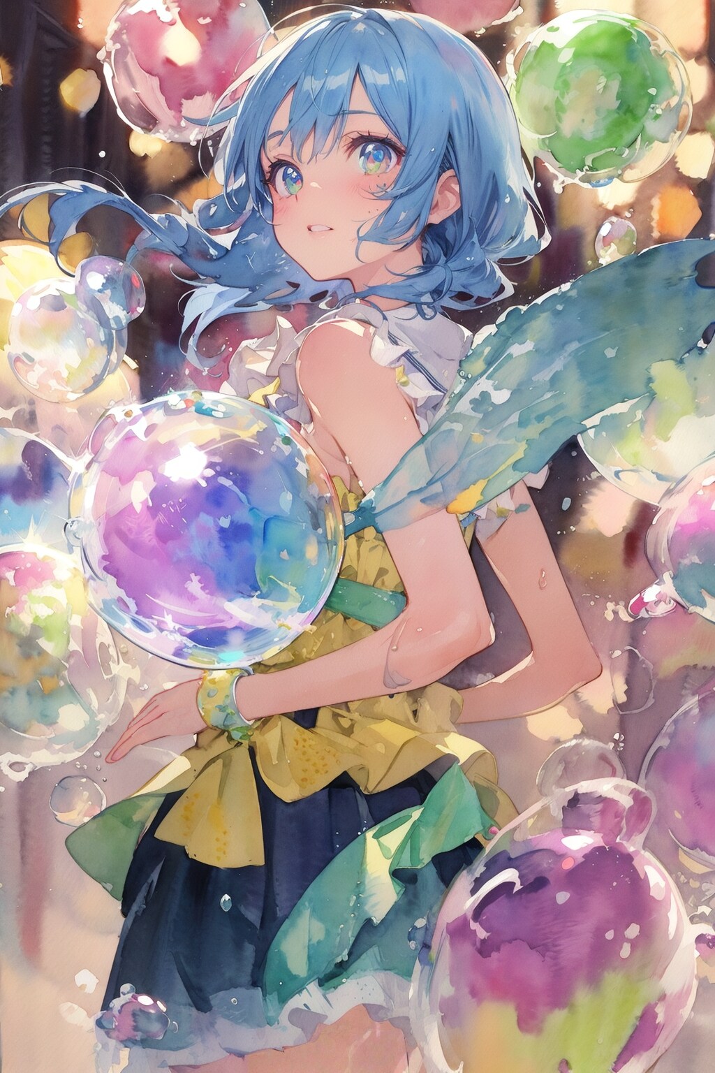 colorful bubbles