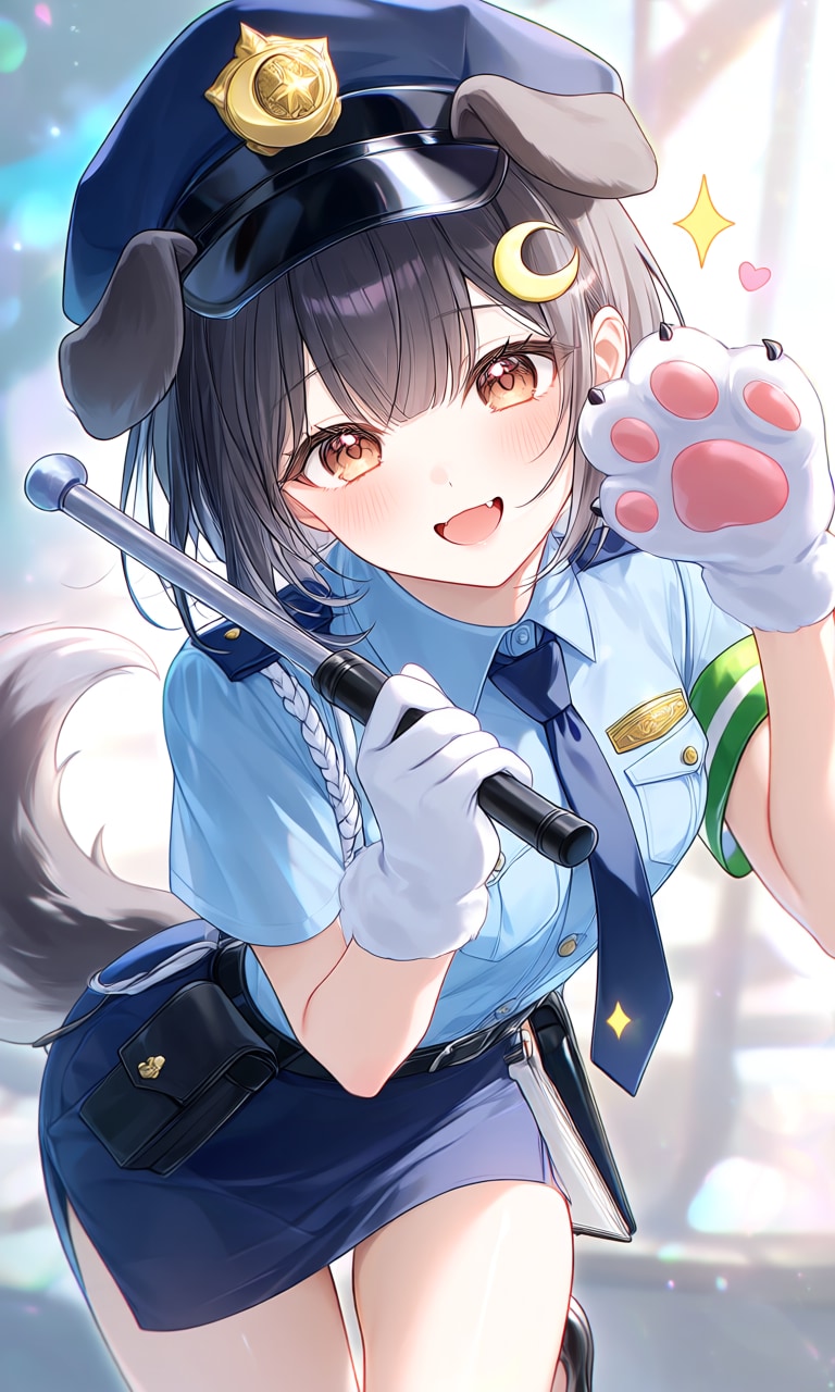 犬のお巡りさんなアイドル