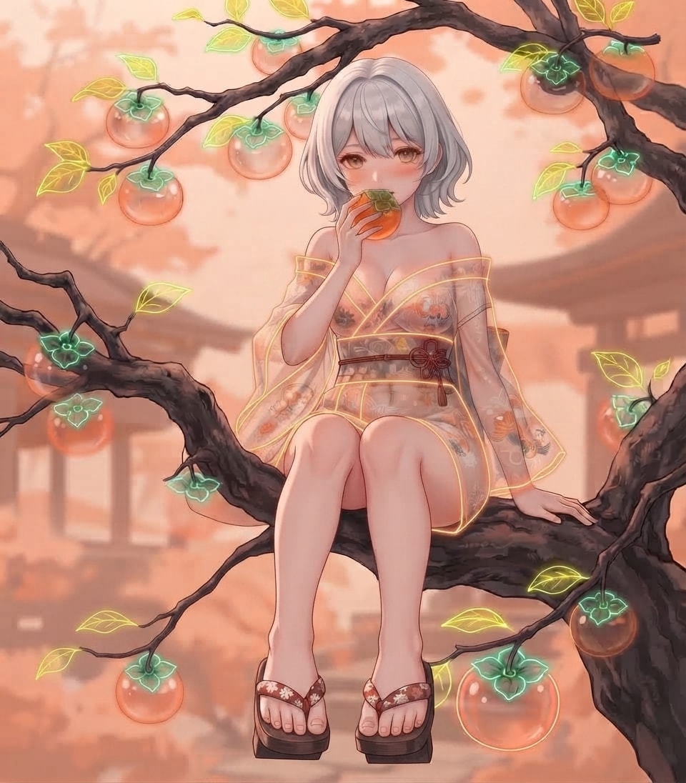 柿 | の人気AIイラスト・グラビア
