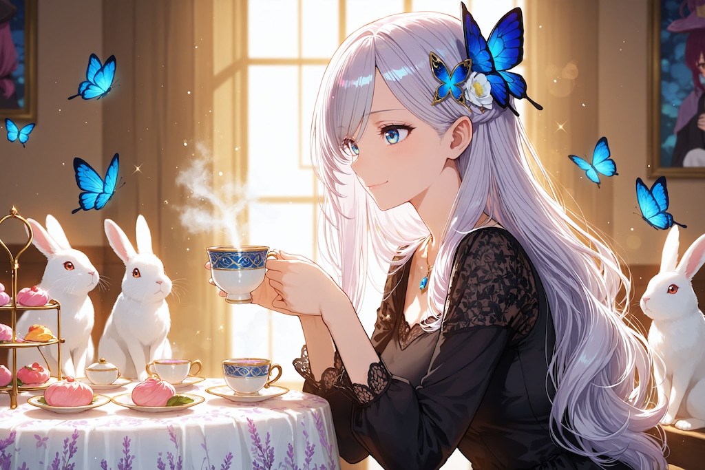 リリスさんのティータイム♪