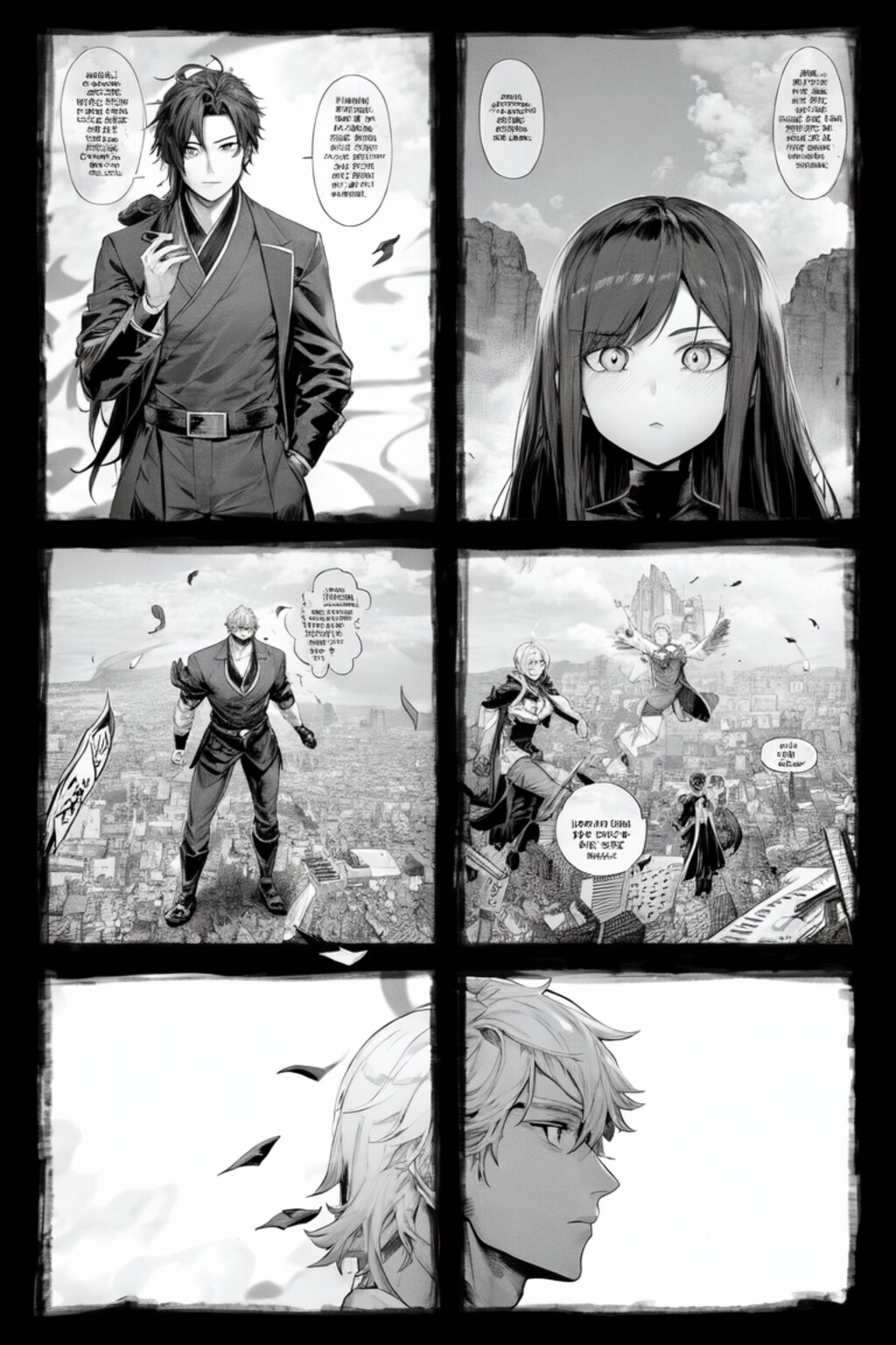 完全AI任せで漫画っぽいものを作ってみた