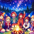 星空の下でキャンプ 4枚目