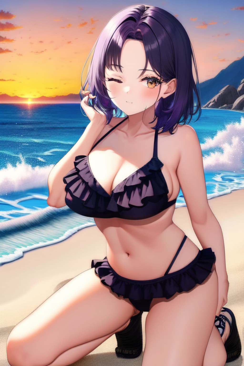 季節外れの水着美女コレクション
