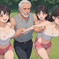 おじいちゃん、ファイト！！絶対に一緒にゴールしようね！ 10枚目
