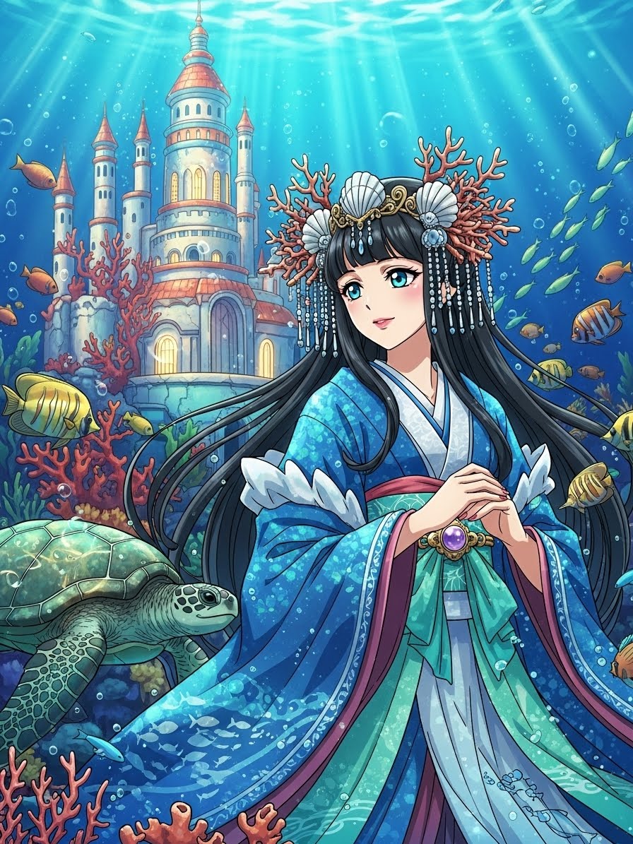 乙姫様 | の人気AIイラスト・グラビア