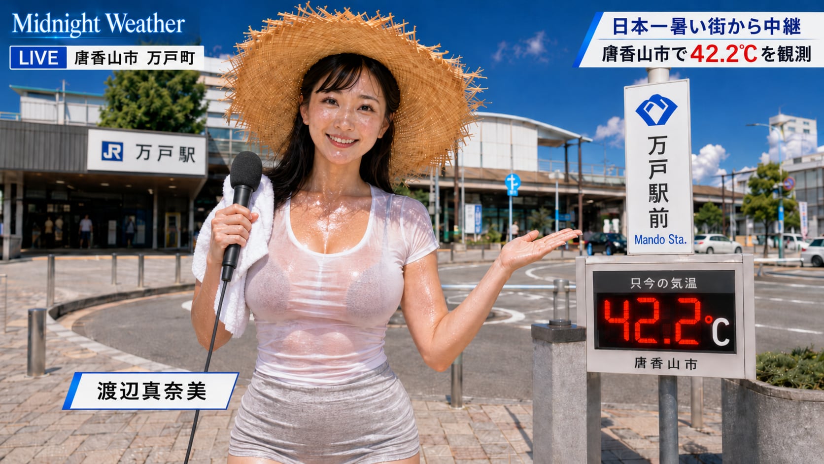 ミッドナイトウェザー　日本一暑い街リポート