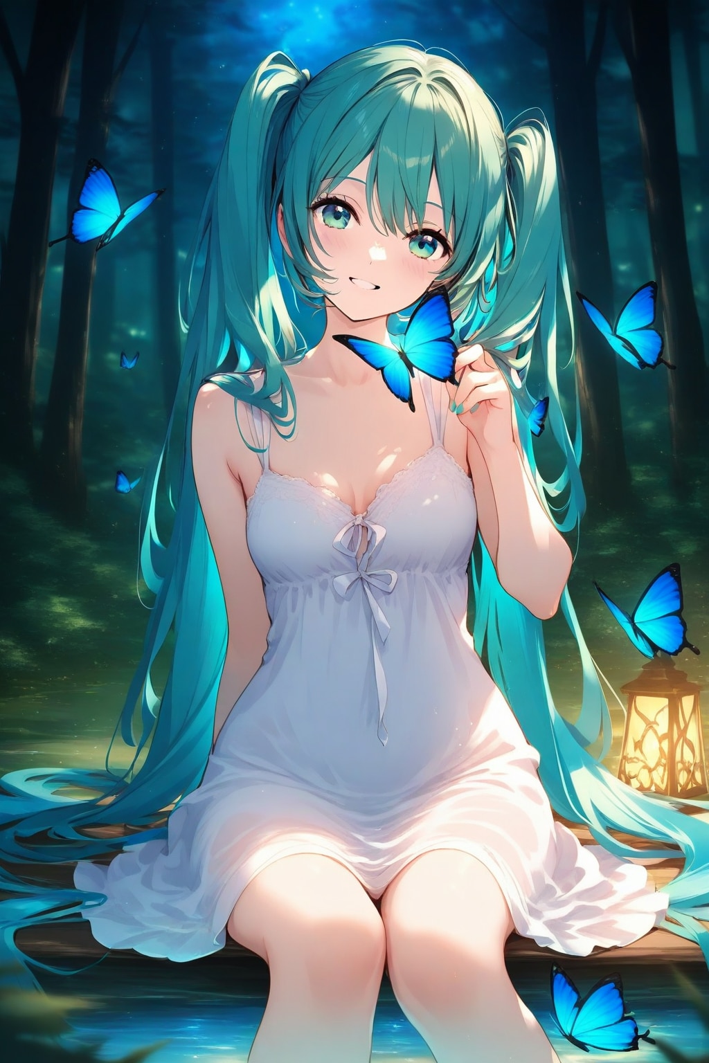 安らぎの森の少女