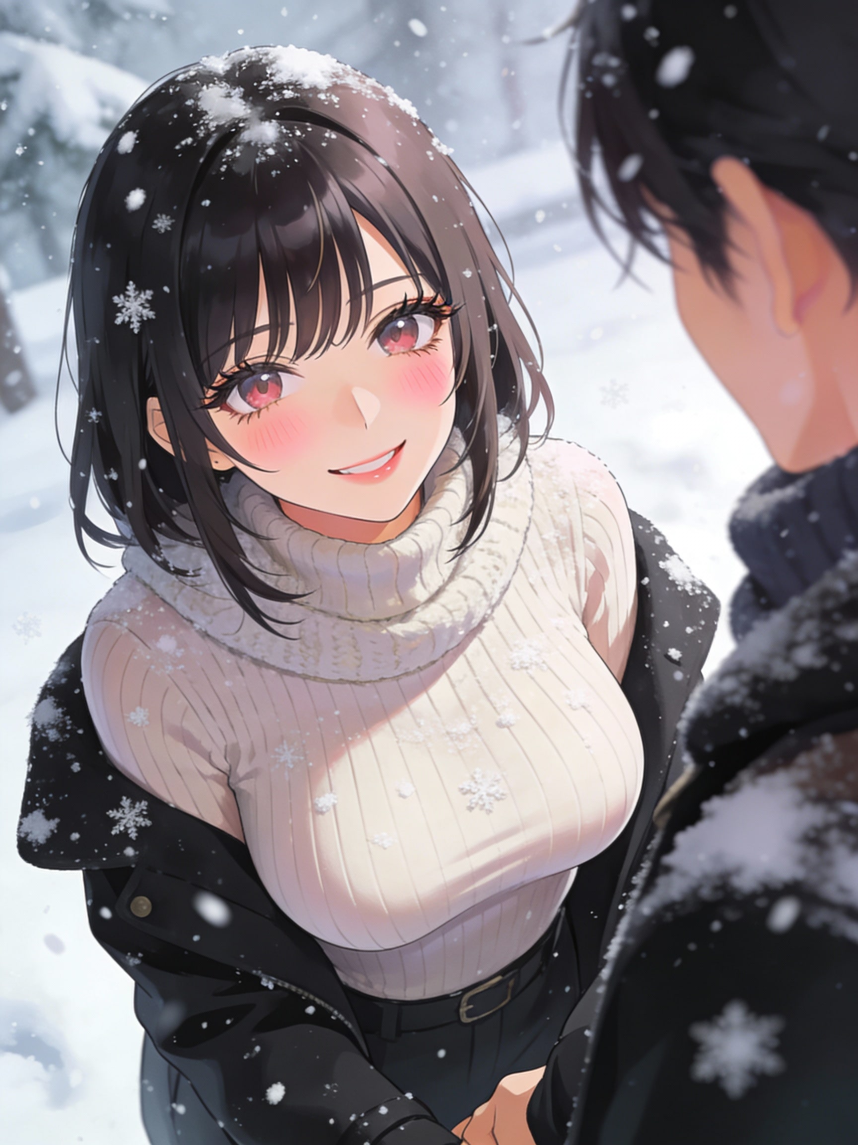 冬のカノジョ | の人気AIイラスト・グラビア