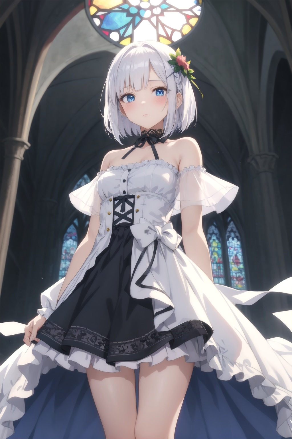 光に揺れる祈り