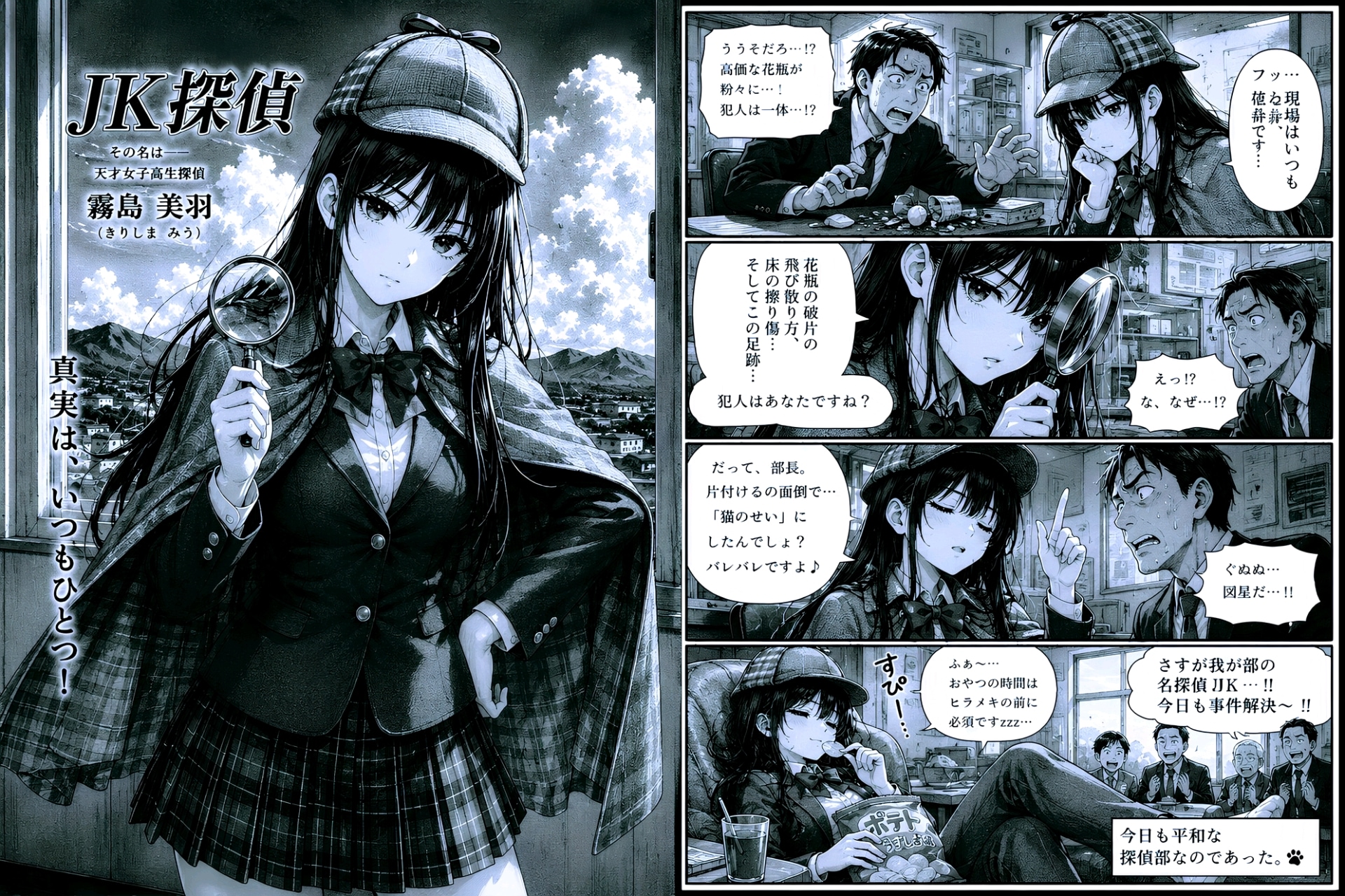 JK探偵コナン君衣装