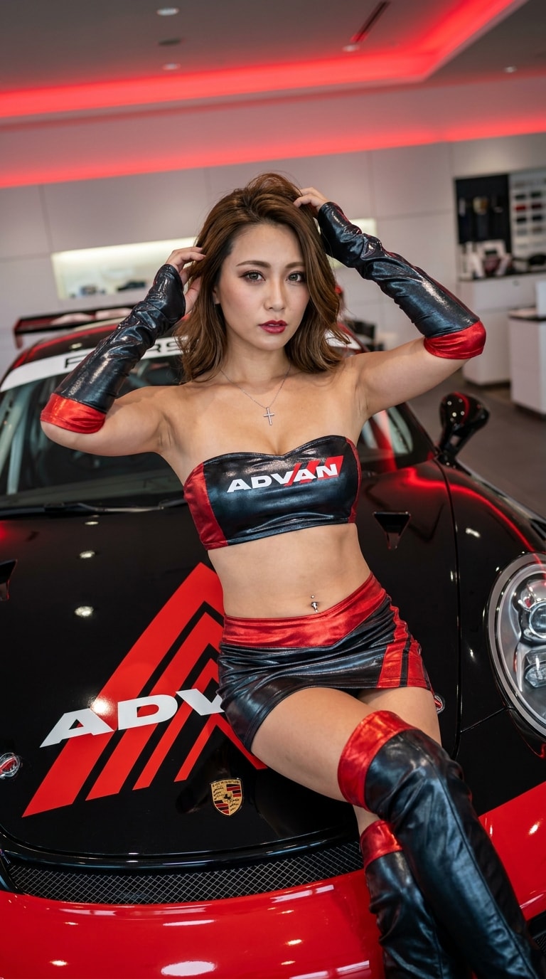 人妻レースクイーン
