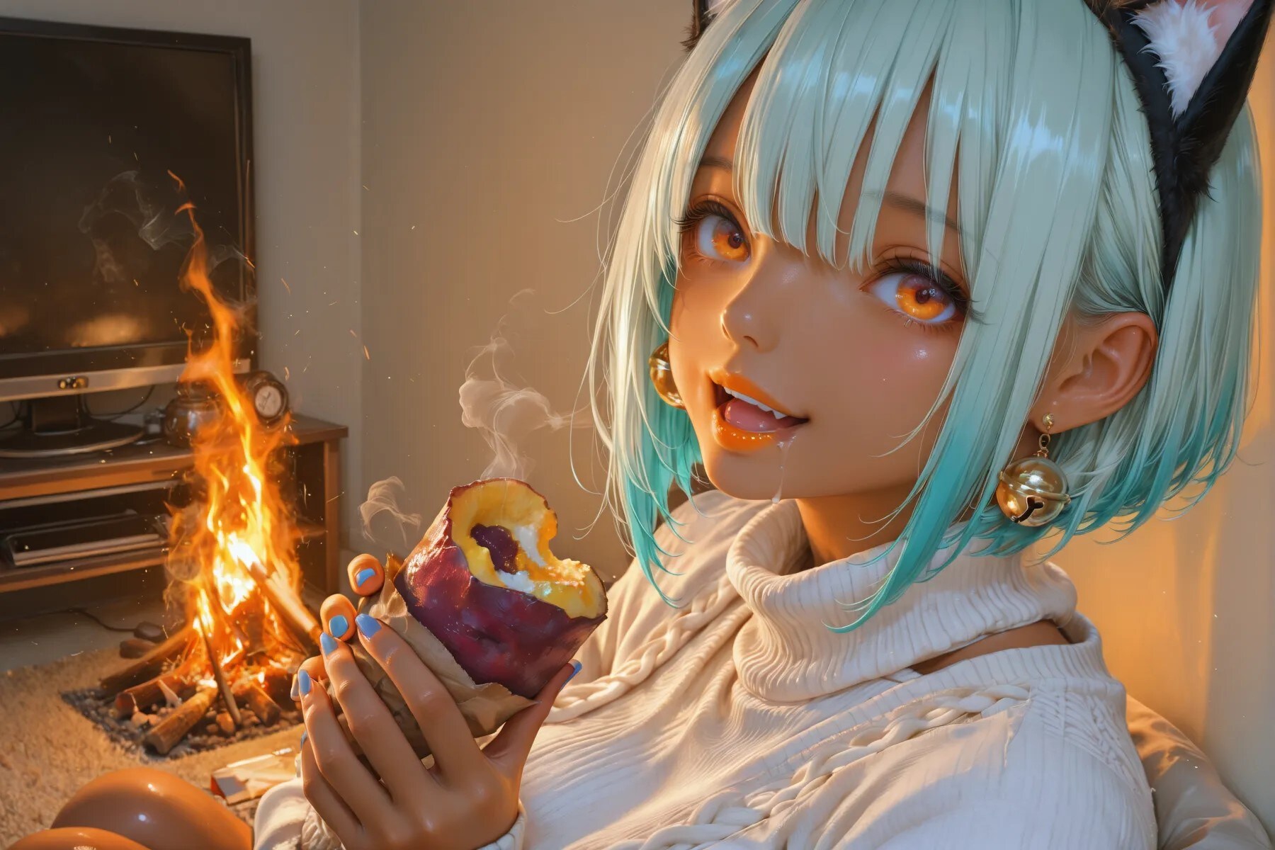 焼き芋ガチ勢 | の人気AIイラスト・グラビア