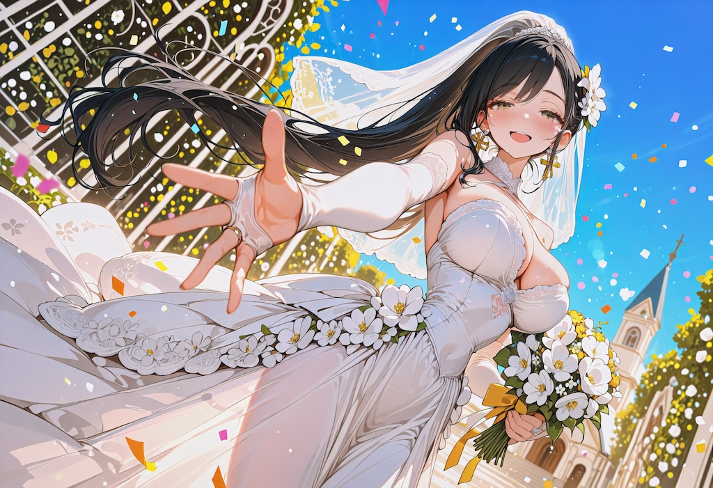 夢はきれいなお嫁さん