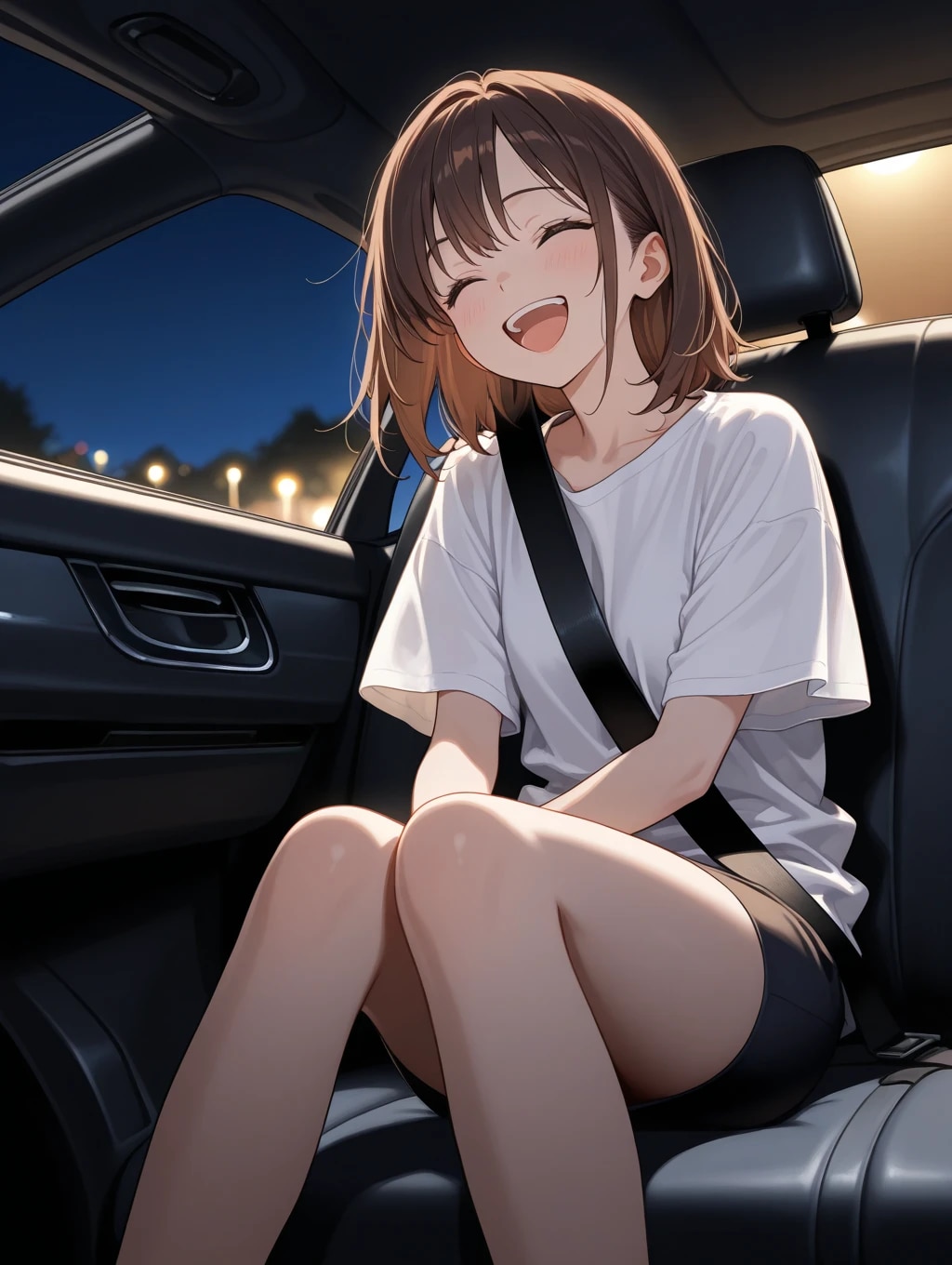 ドライブからのカーSEX