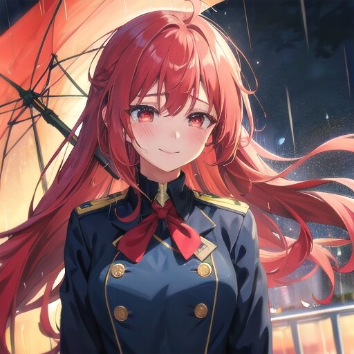 赤の生徒会長
