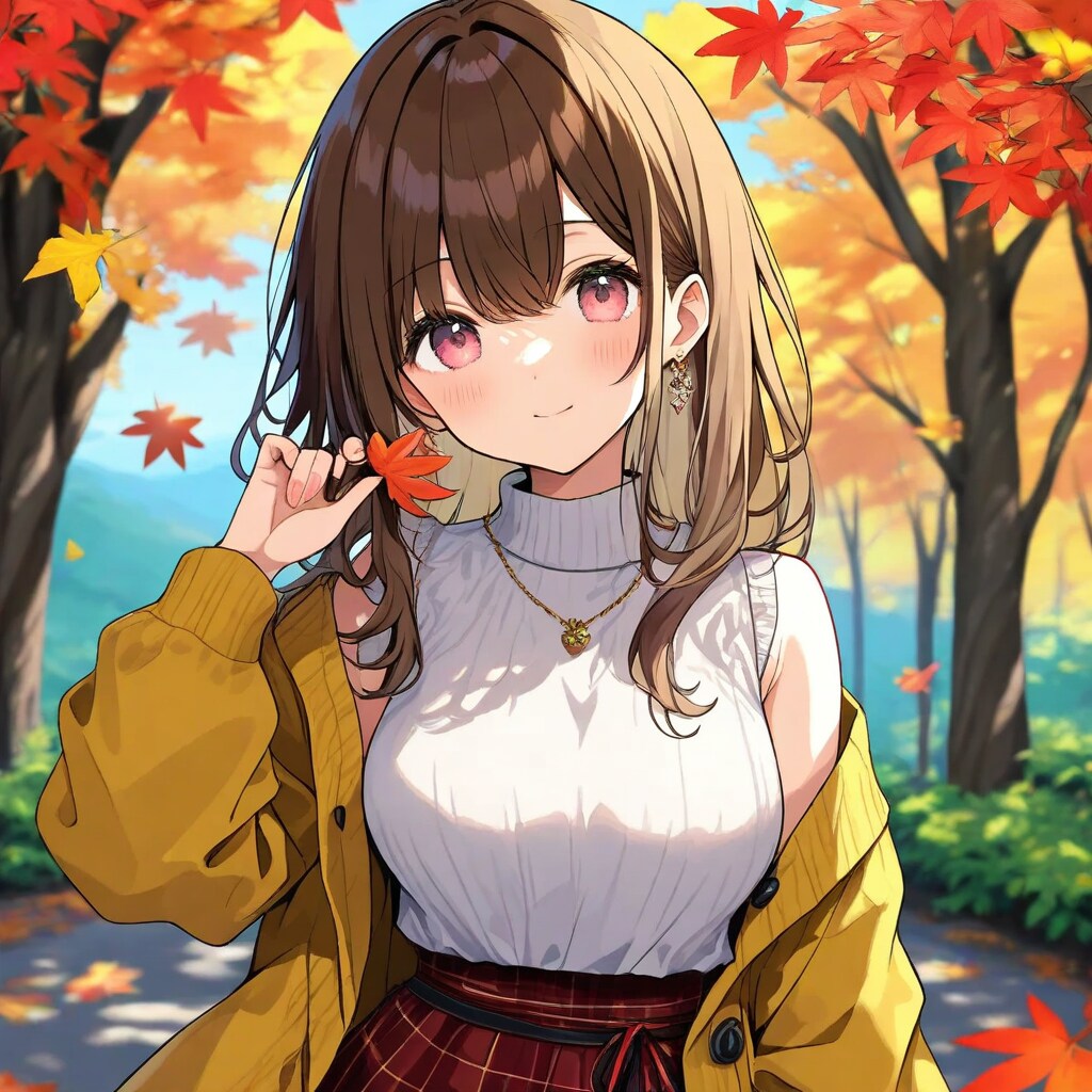 秋のハイキング