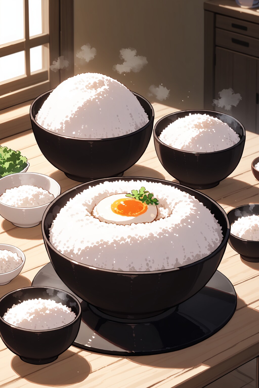 白ご飯をオカズに白ご飯を