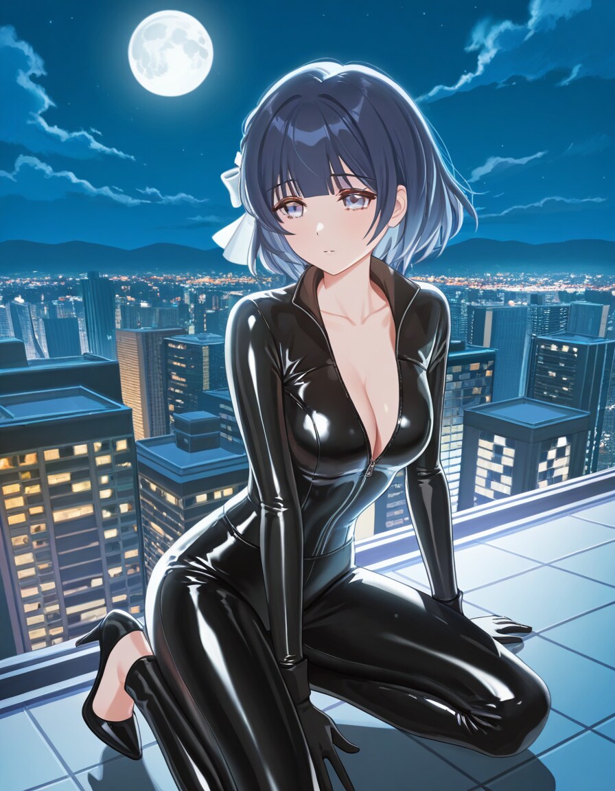 怪盗衣装の美鈴さん