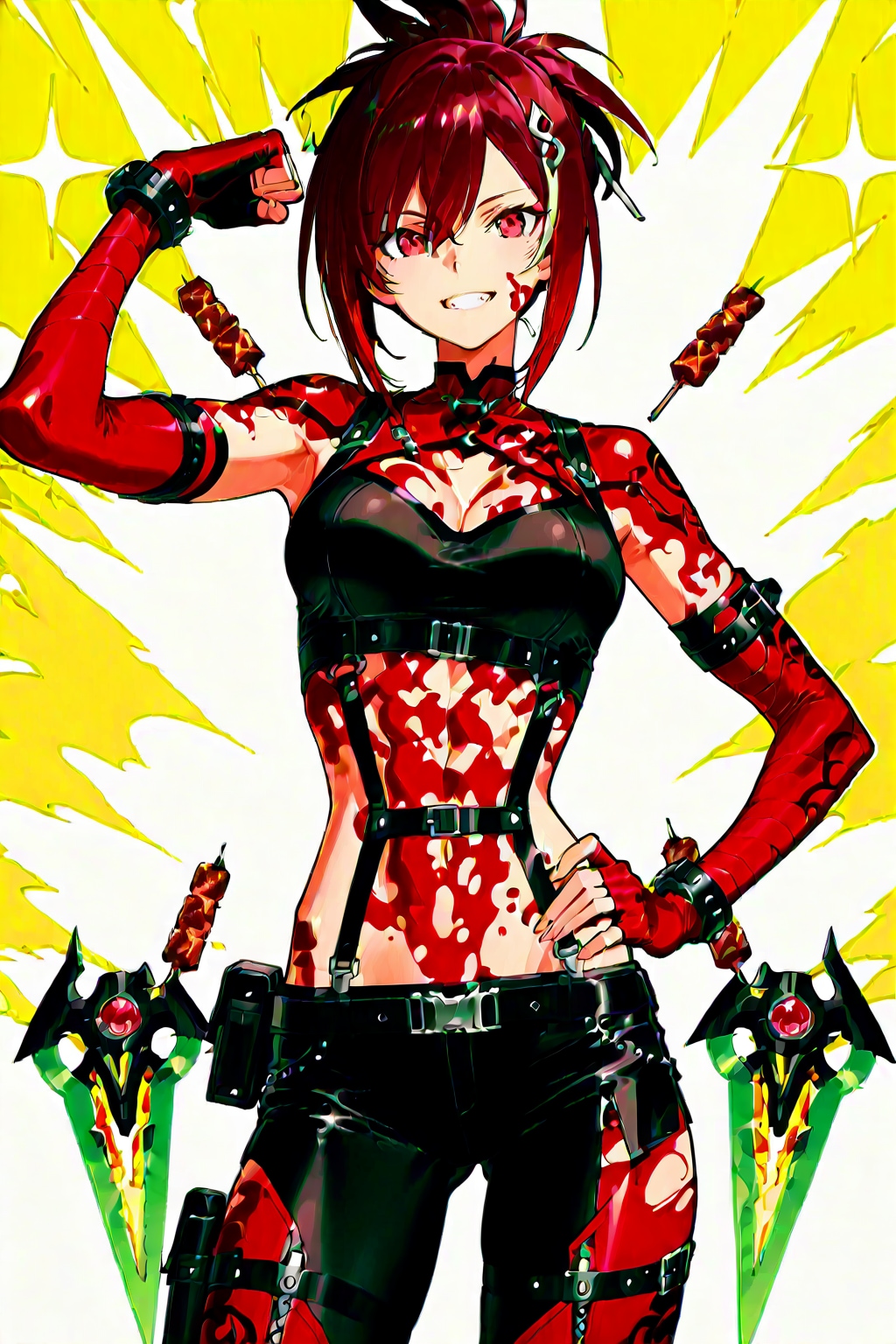 【🍖アニメ】肉食べろ！肉食らえ！ | の人気AIイラスト・グラビア