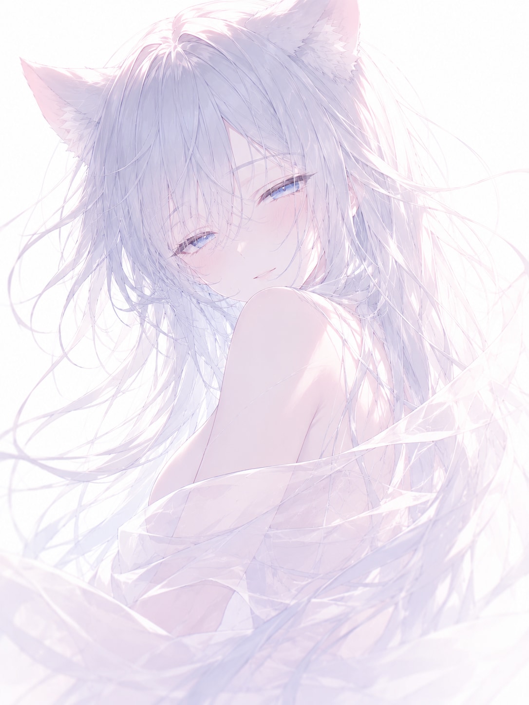 振り向く♪