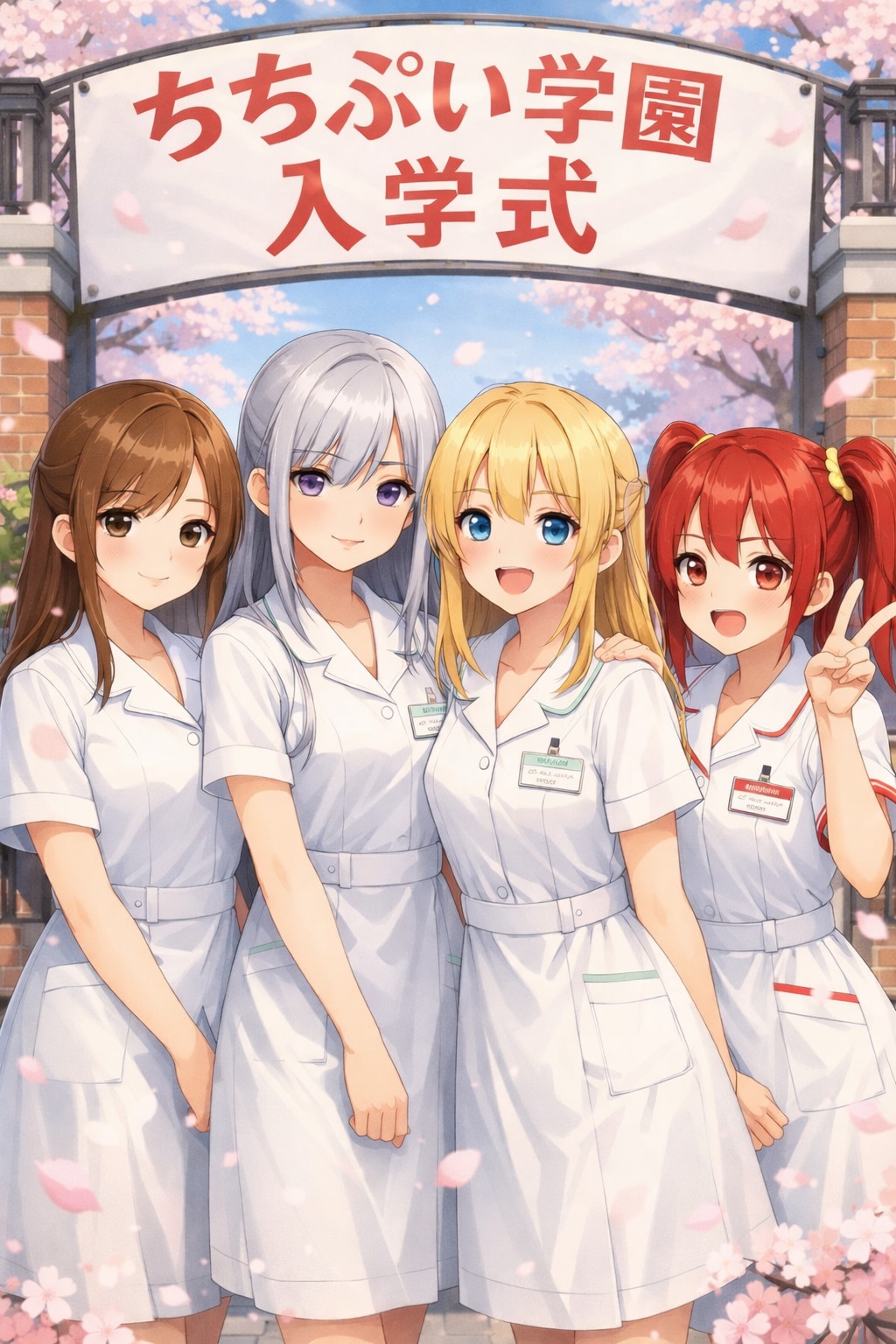 看護科入学ー | の人気AIイラスト・グラビア