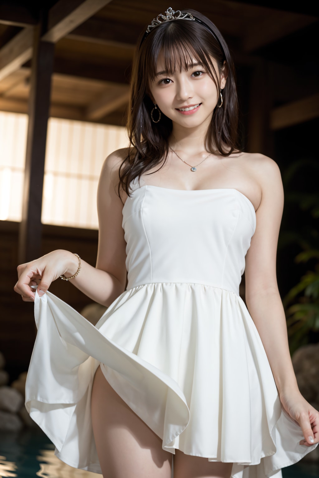 入浴中のお姫様