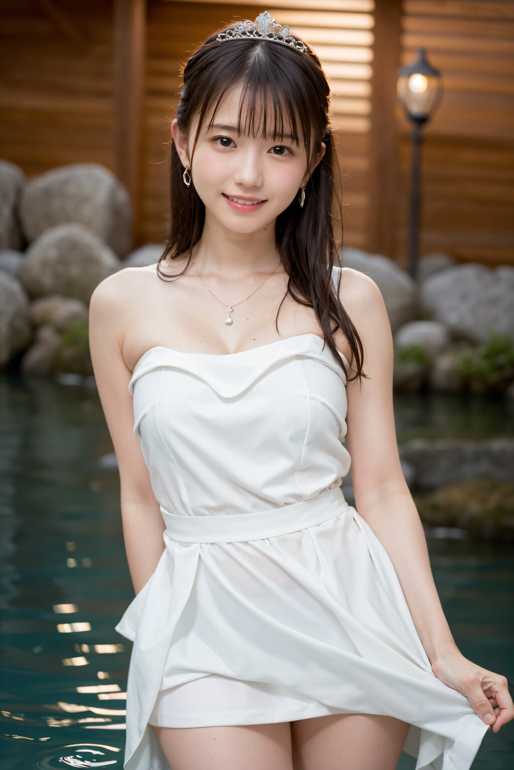入浴中のお姫様