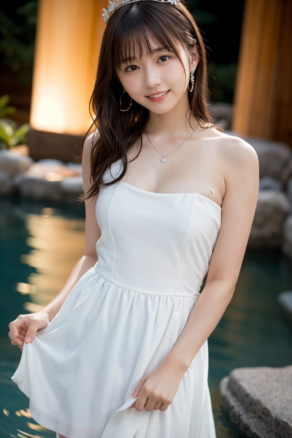 入浴中のお姫様