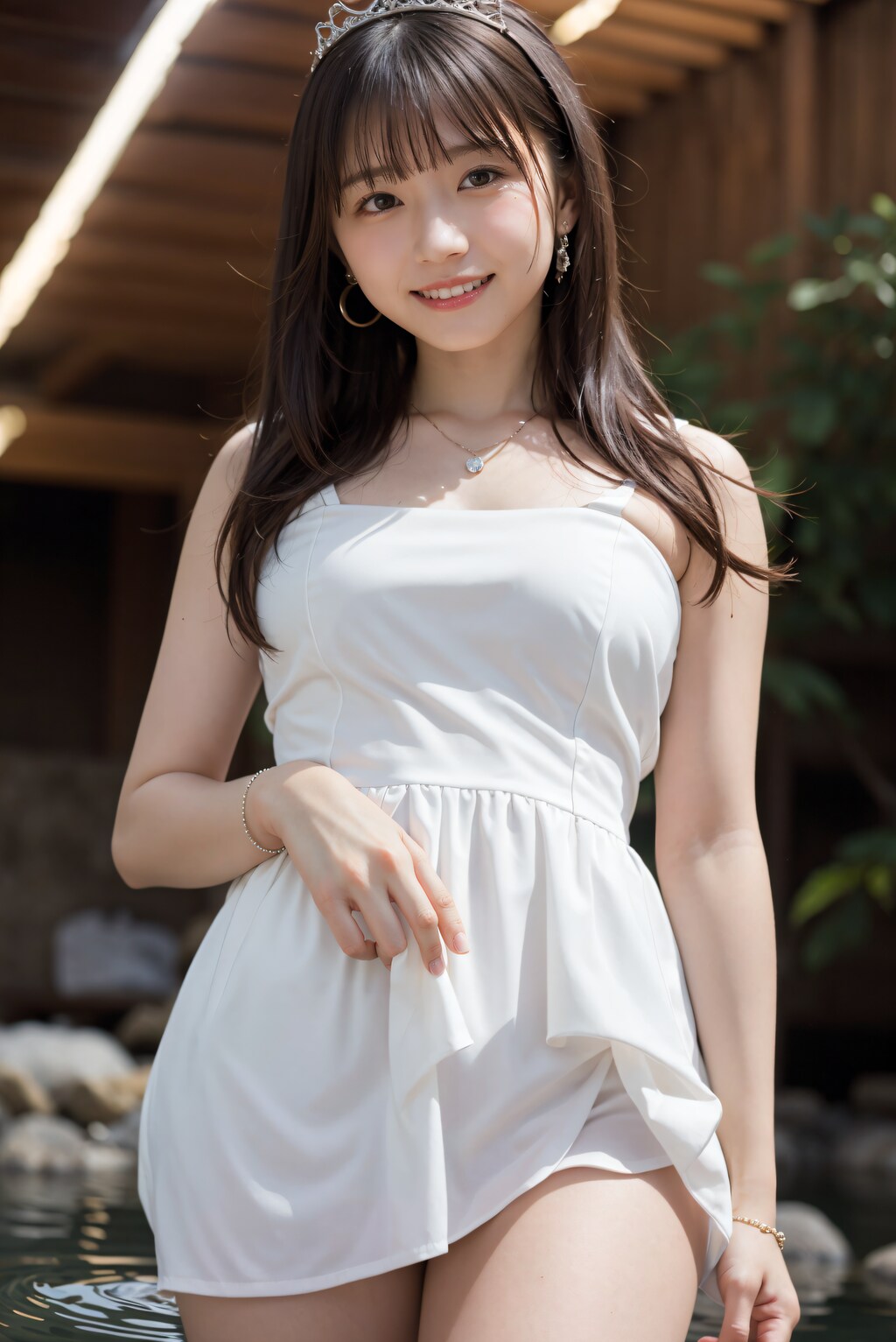 入浴中のお姫様