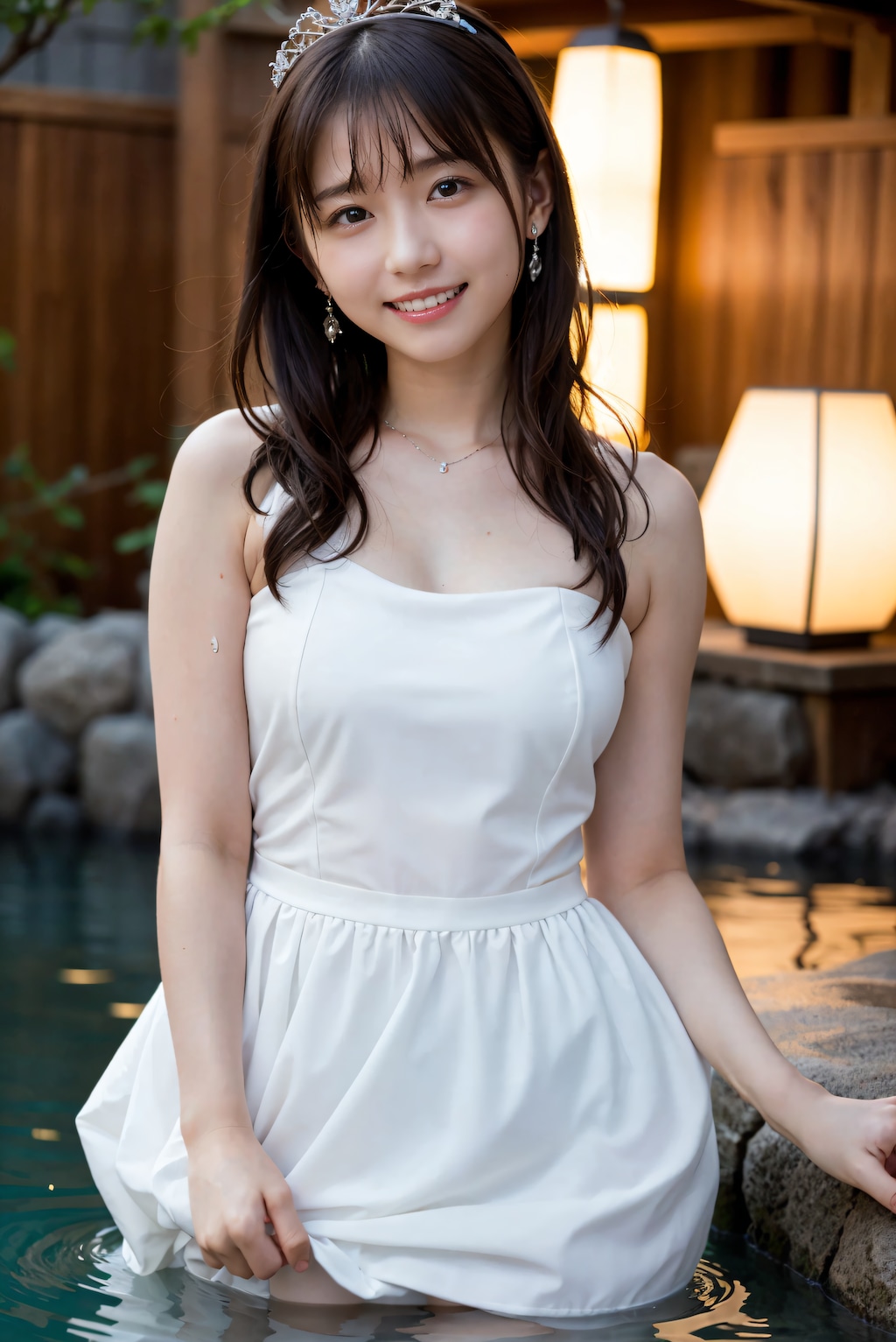 入浴中のお姫様