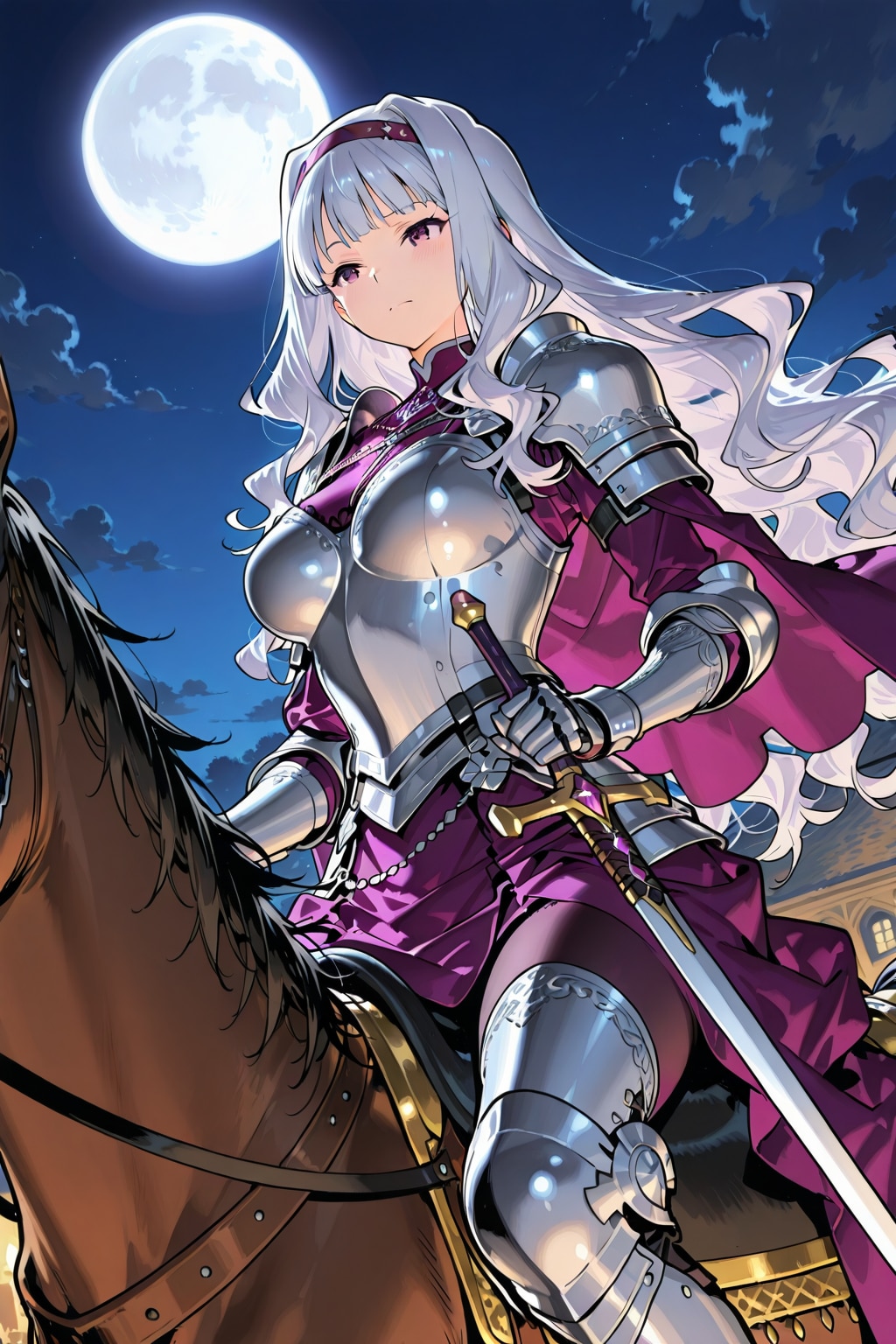 騎士装備のお姫ちん | の人気AIイラスト・グラビア