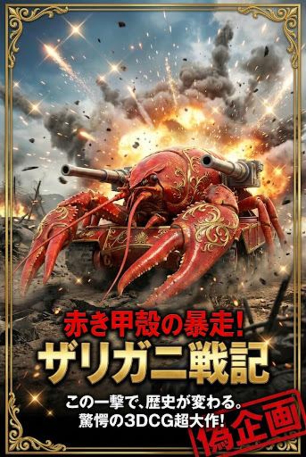 ザリガニ戦車　映画