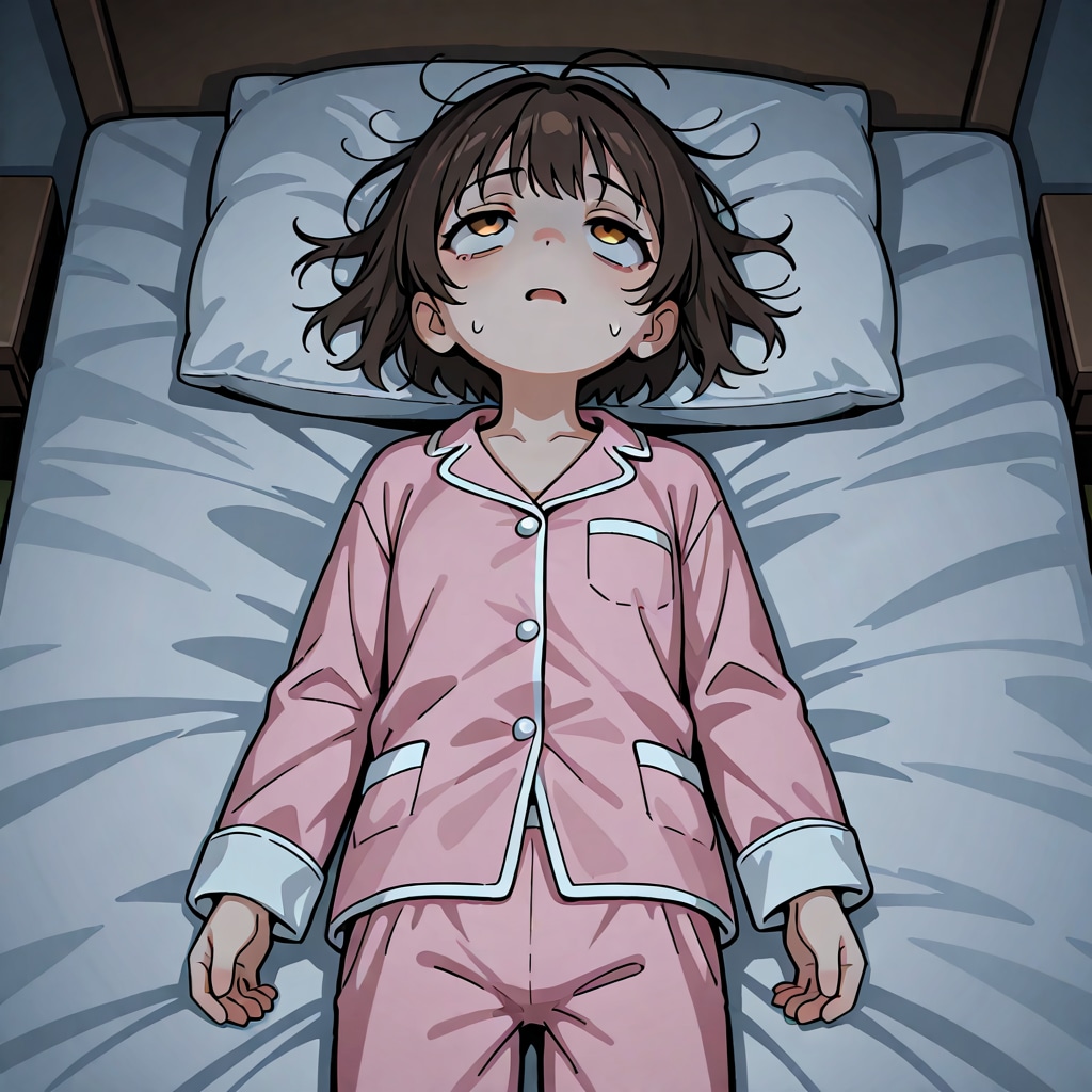 力尽きてる幼女