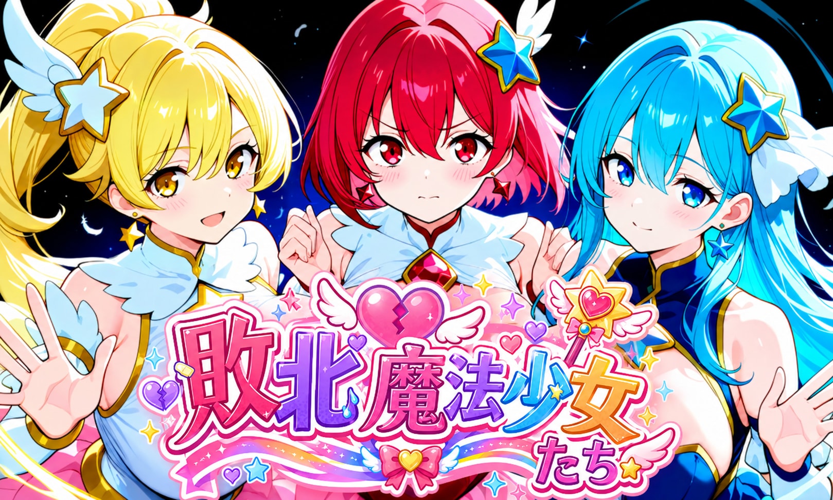 敗北魔法少女たち