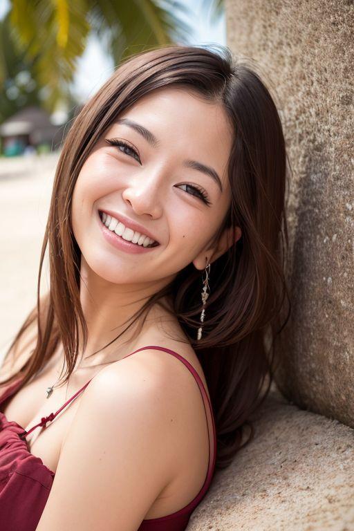 砂浜美女