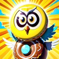 フクロウとドーナツ 3枚目