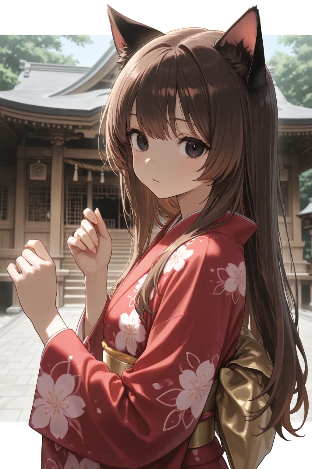 虎鼠神社ケモ耳