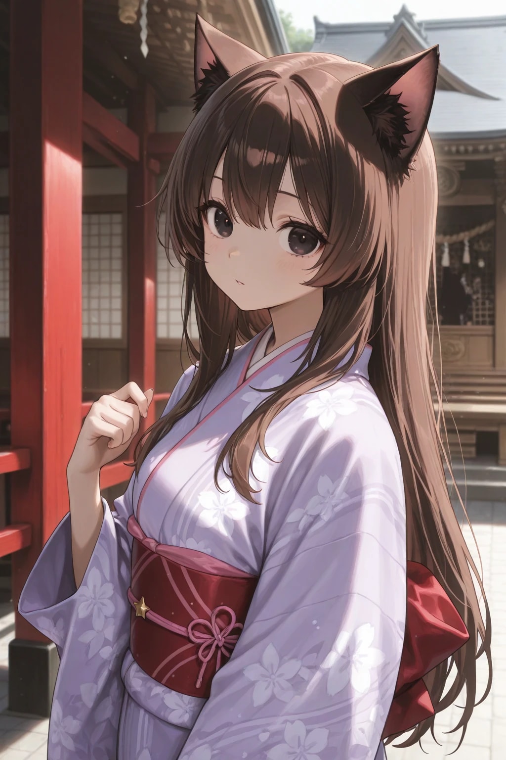 虎鼠神社ケモ耳