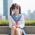 涼宮ハルヒの北校制服チャレンジ　（春爛漫） 2枚目
