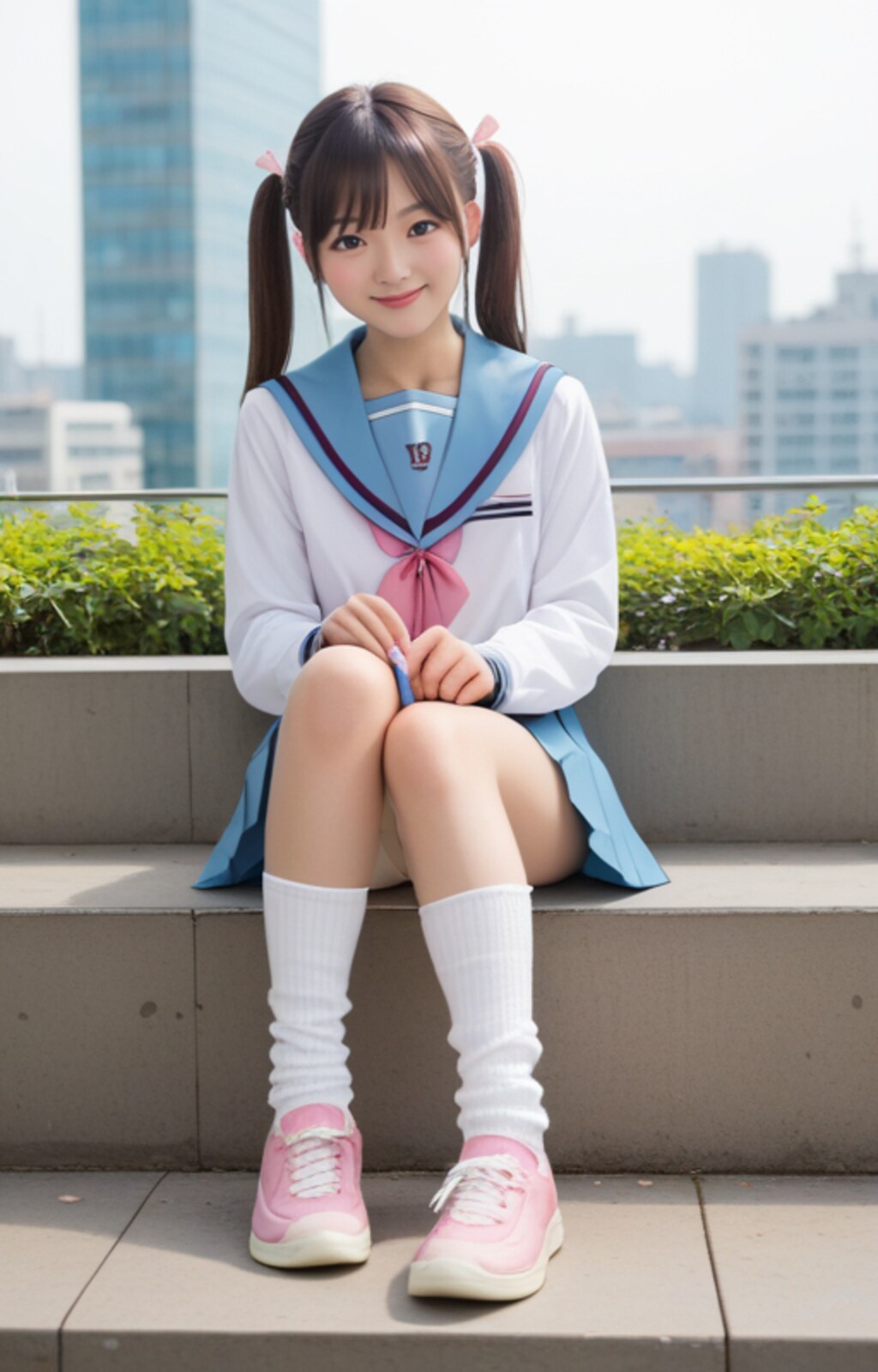 涼宮ハルヒの北校制服チャレンジ　（春爛漫）
