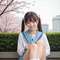 涼宮ハルヒの北校制服チャレンジ　（春爛漫） 3枚目