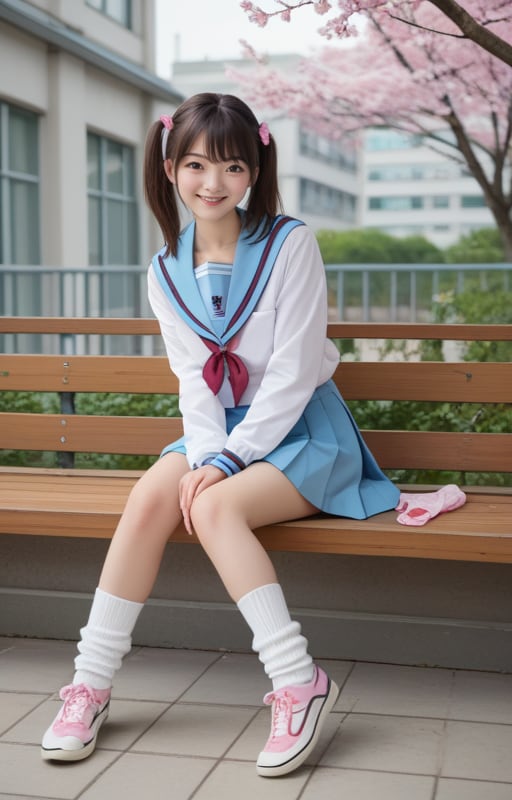 涼宮ハルヒの北校制服チャレンジ　（春爛漫）