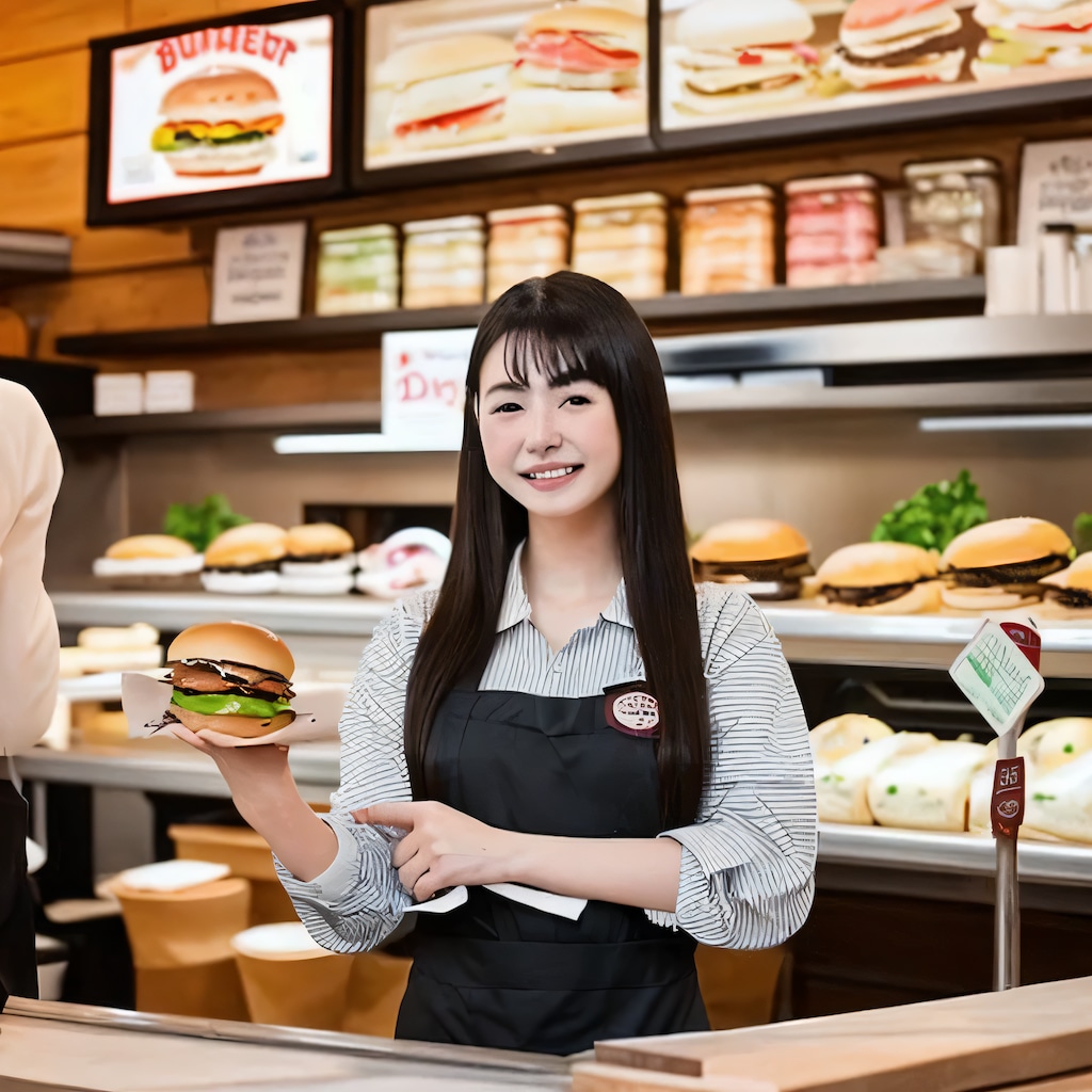 黒髪ロングでクルーの美女４５