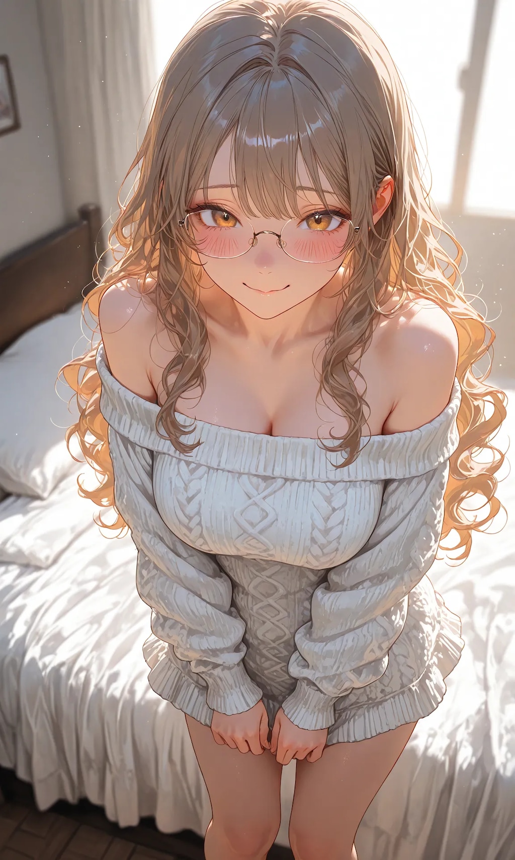 夏のニットはちと暑い！