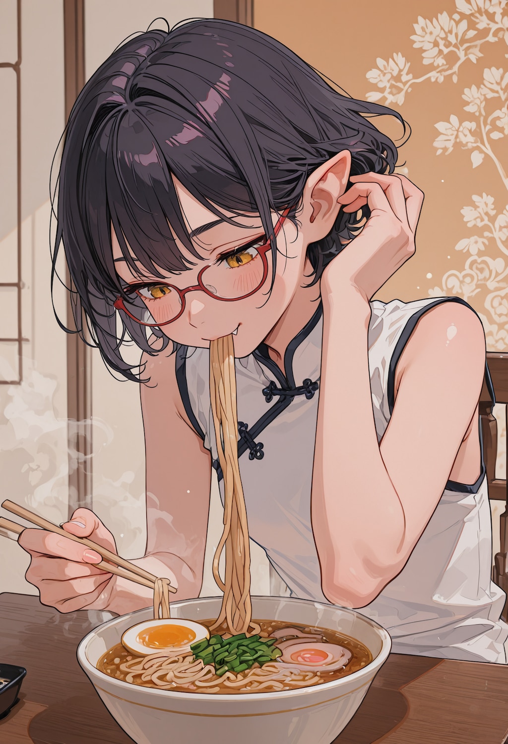 ズルル…🍜