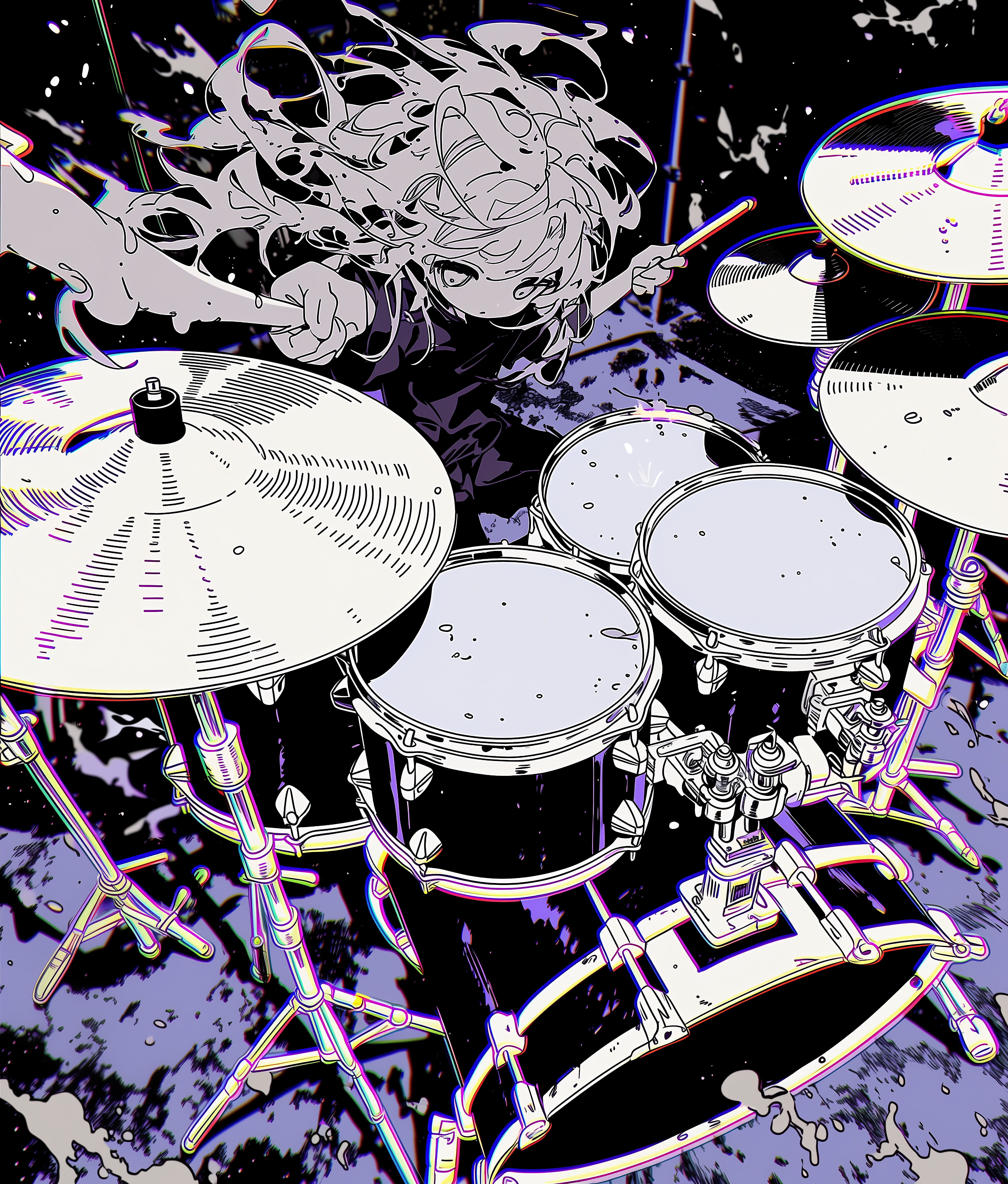 ドラミング | の人気AIイラスト・グラビア