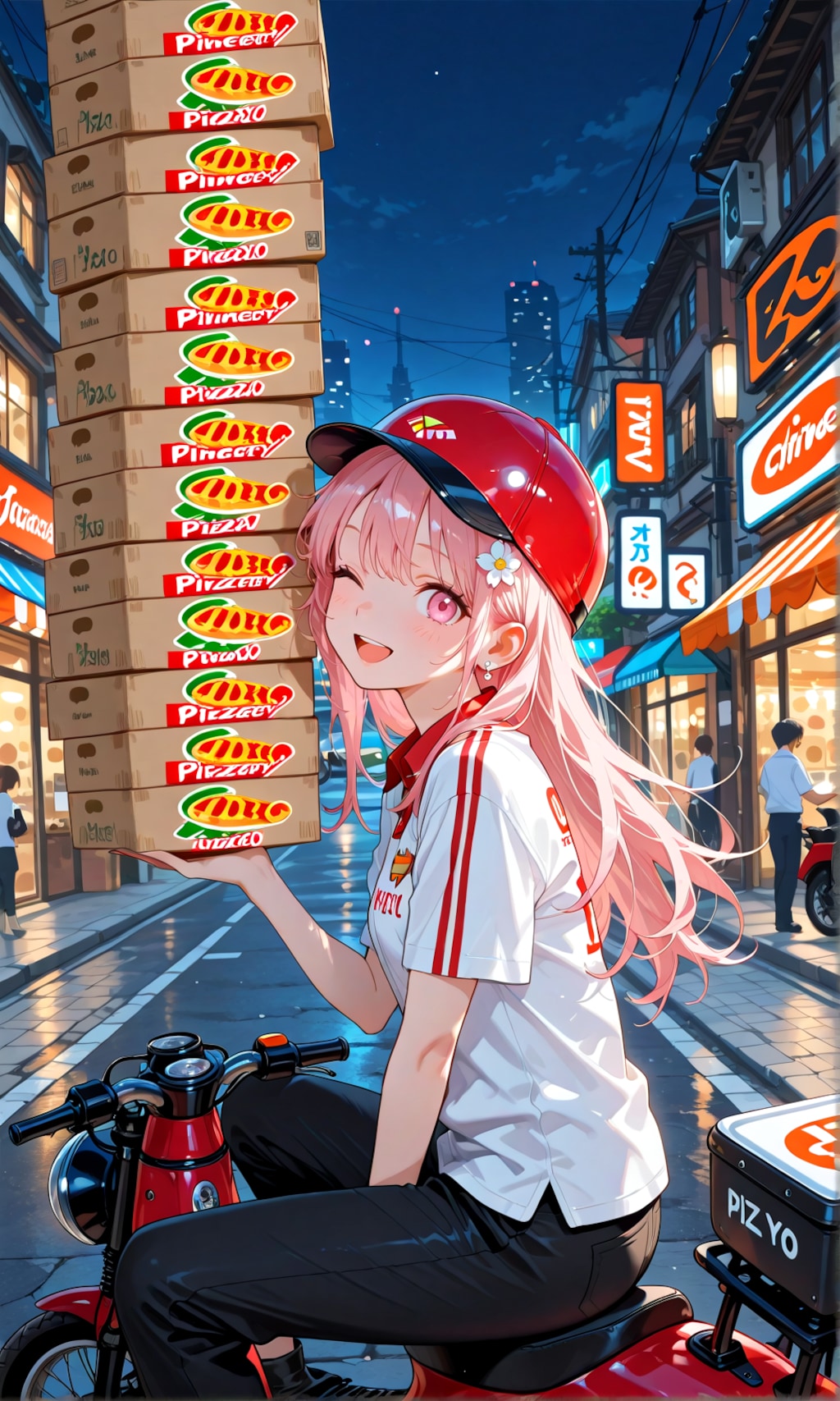 デリバリーピザ