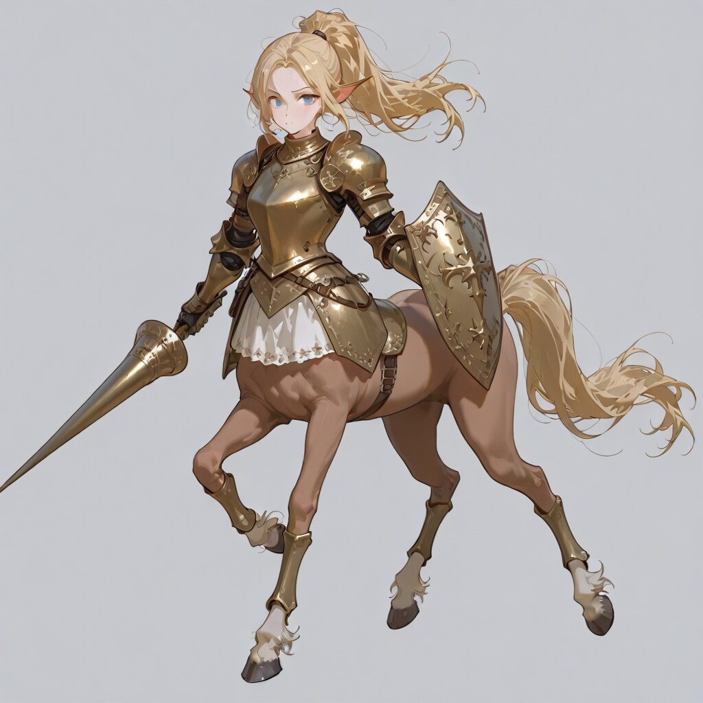 ケンタウロスの姫騎士