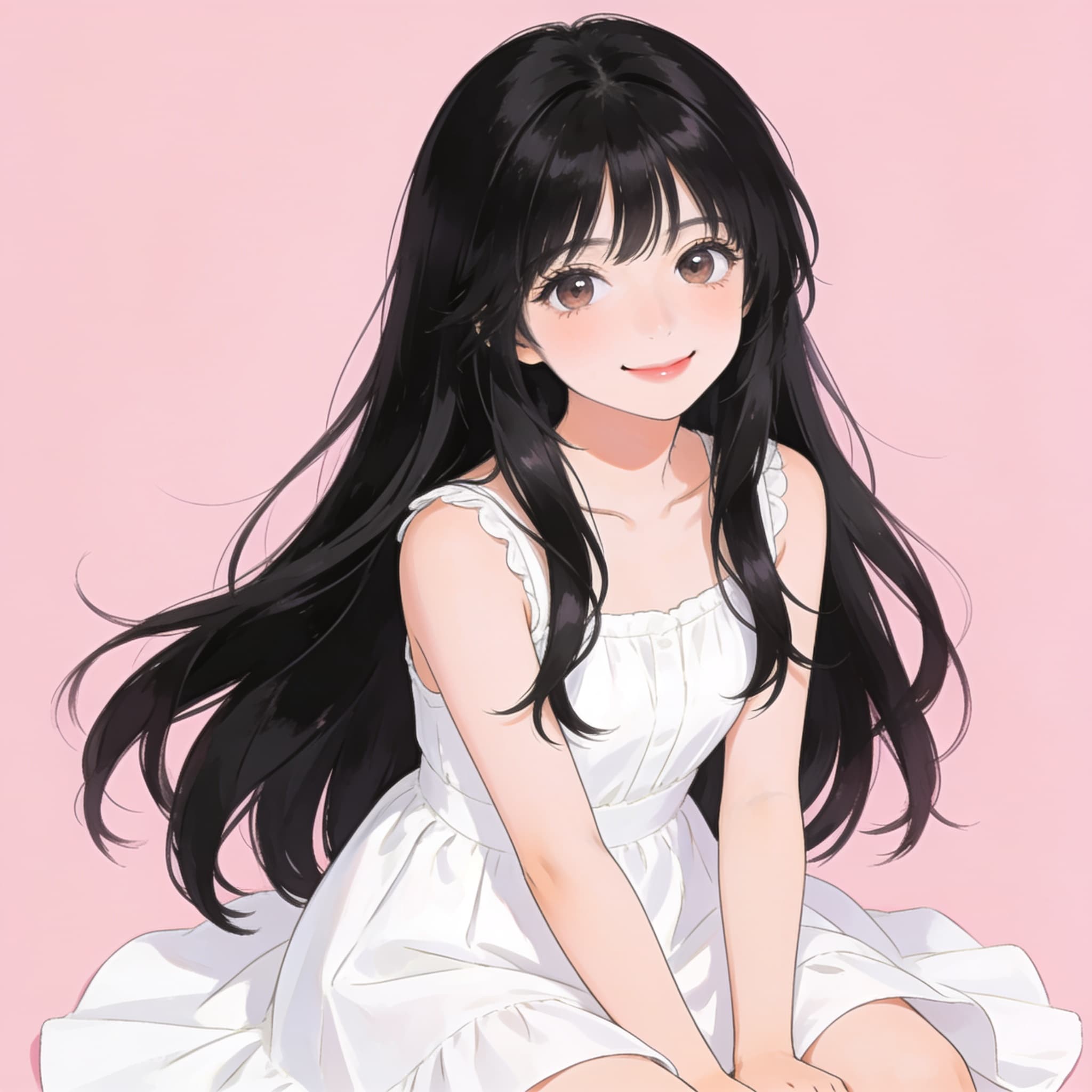 黒髪正統派美少女